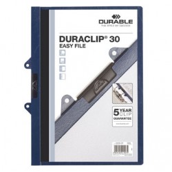 DURACLIP 2229 07 EASY FILE, DARK BLUE 